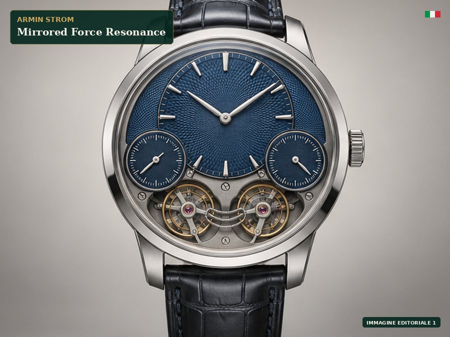 Immagine editoriale di Armin Strom Mirrored Force Resonance