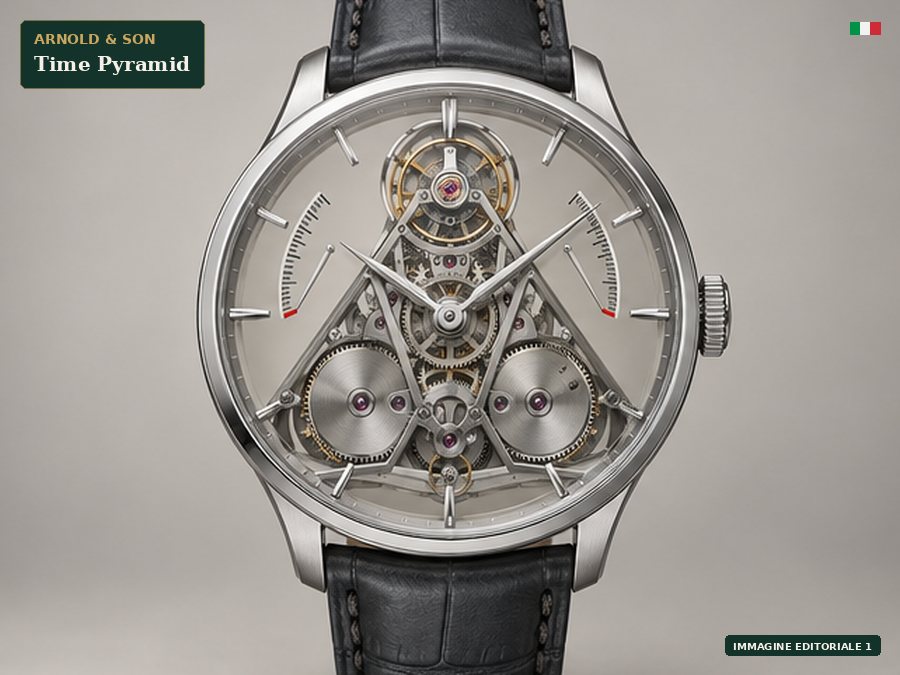 Immagine editoriale di Arnold & Son Time Pyramid