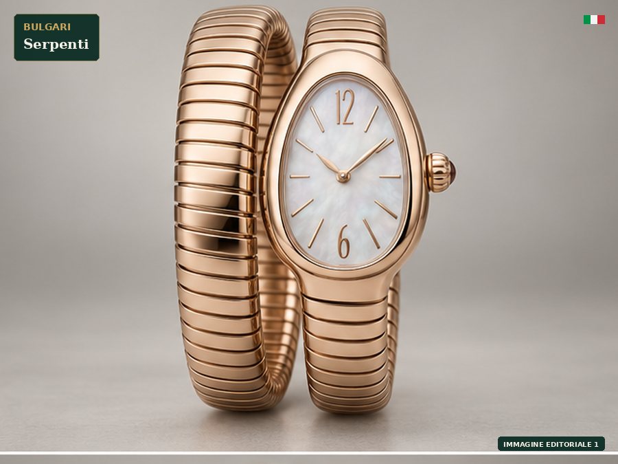 Immagine editoriale di Bulgari Serpenti