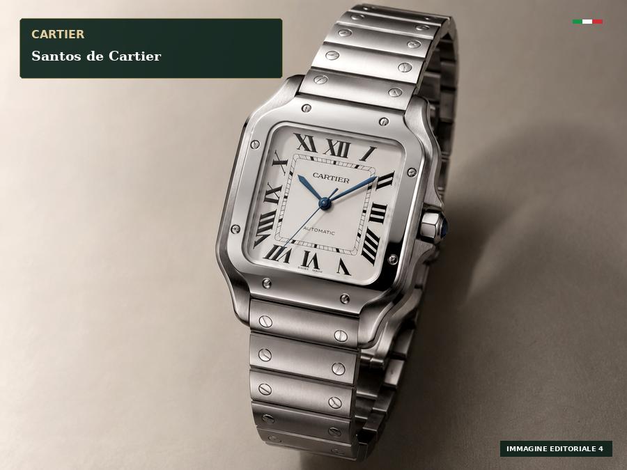 Miniatura editoriale 4 di Cartier Santos de Cartier