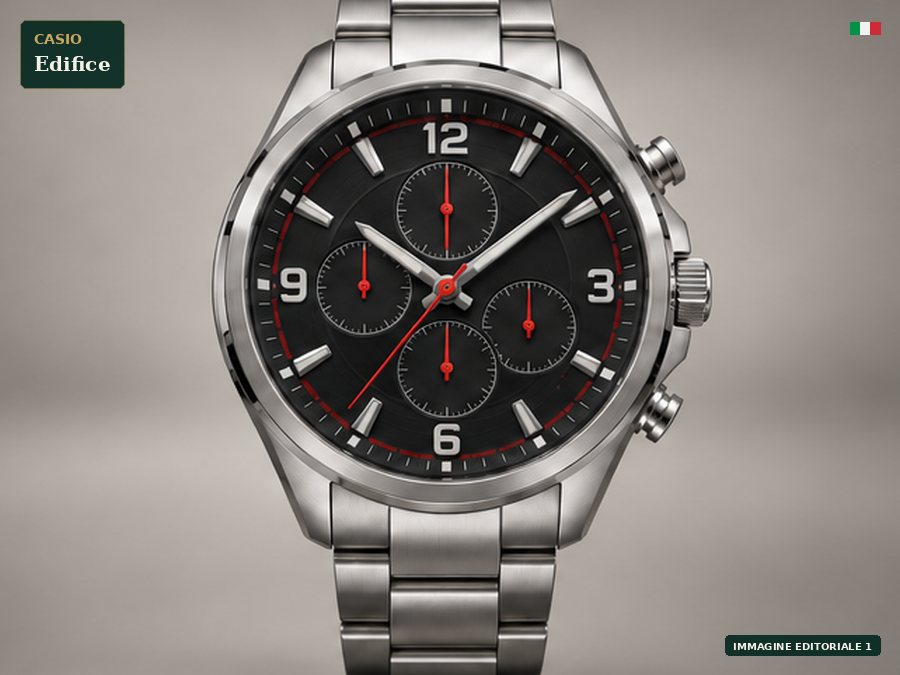 Immagine editoriale di Casio Edifice