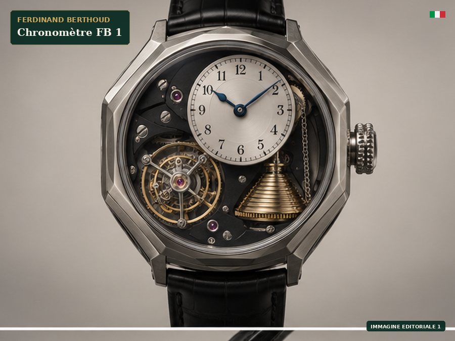 Immagine editoriale di Ferdinand Berthoud Chronomètre FB 1