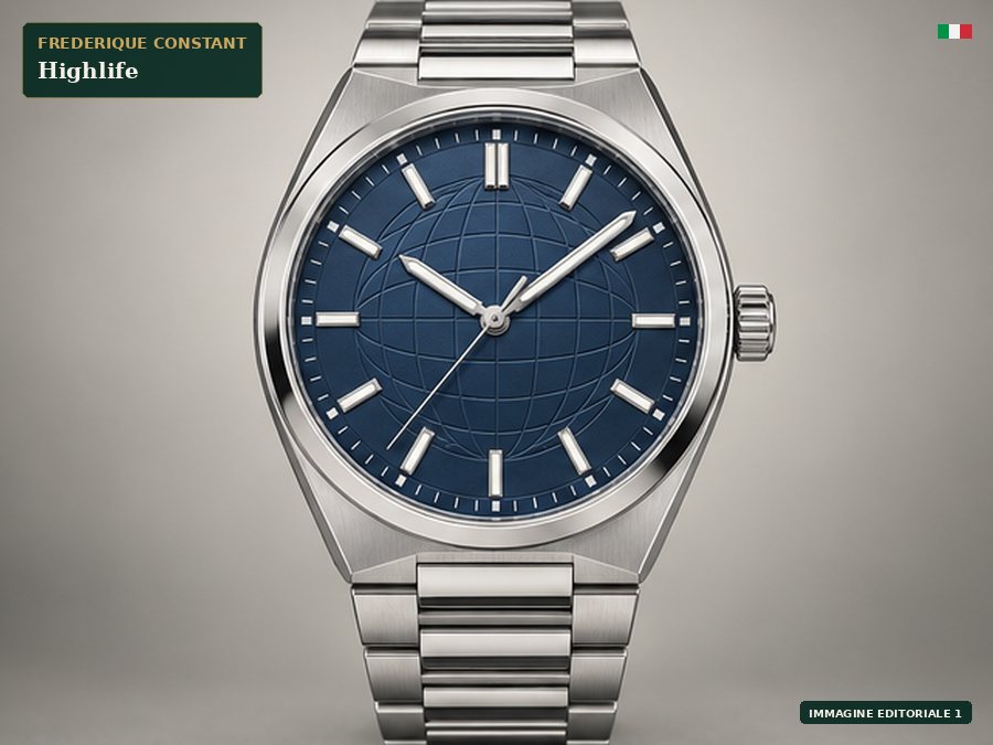 Immagine editoriale di Frederique Constant Highlife