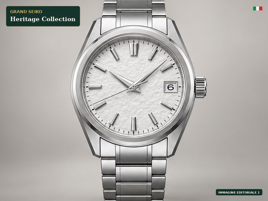 Immagine editoriale di Grand Seiko Heritage Collection