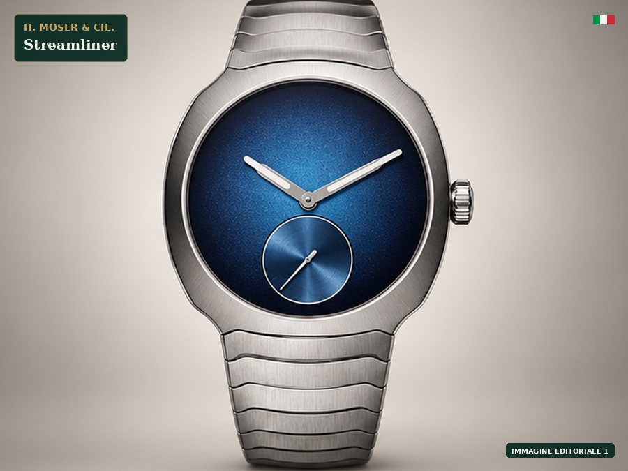 Immagine editoriale di H. Moser & Cie. Streamliner