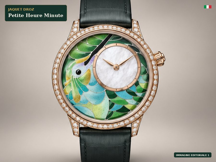 Immagine editoriale di Jaquet Droz Petite Heure Minute