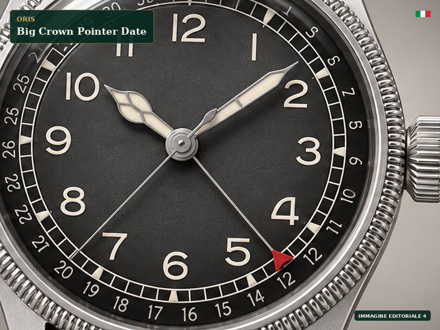 Miniatura editoriale 4 di Oris Big Crown Pointer Date