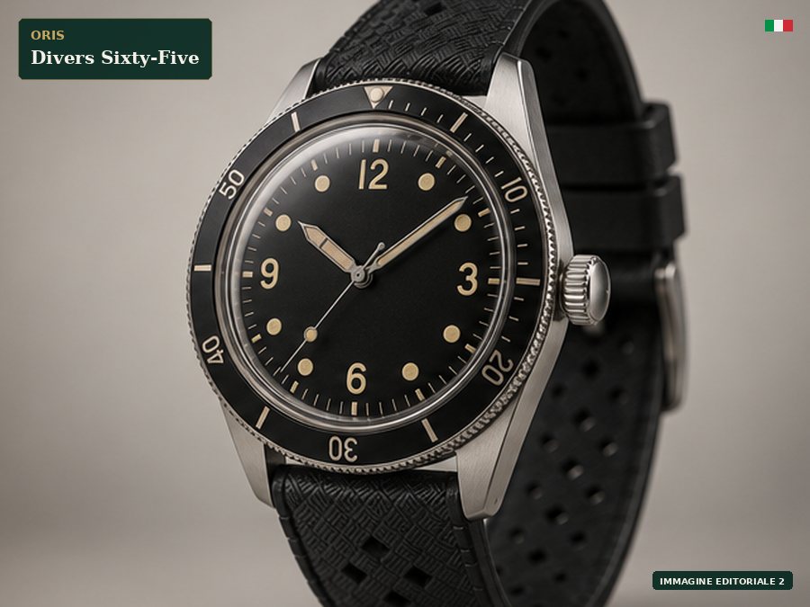 Miniatura editoriale 2 di Oris Divers Sixty-Five