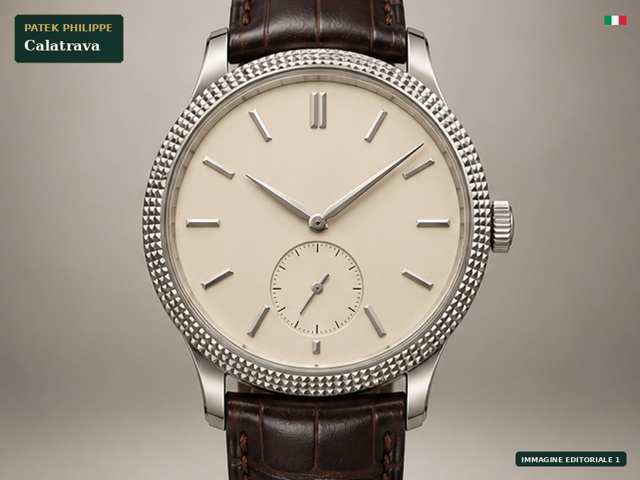 Immagine editoriale di un Patek Philippe Calatrava