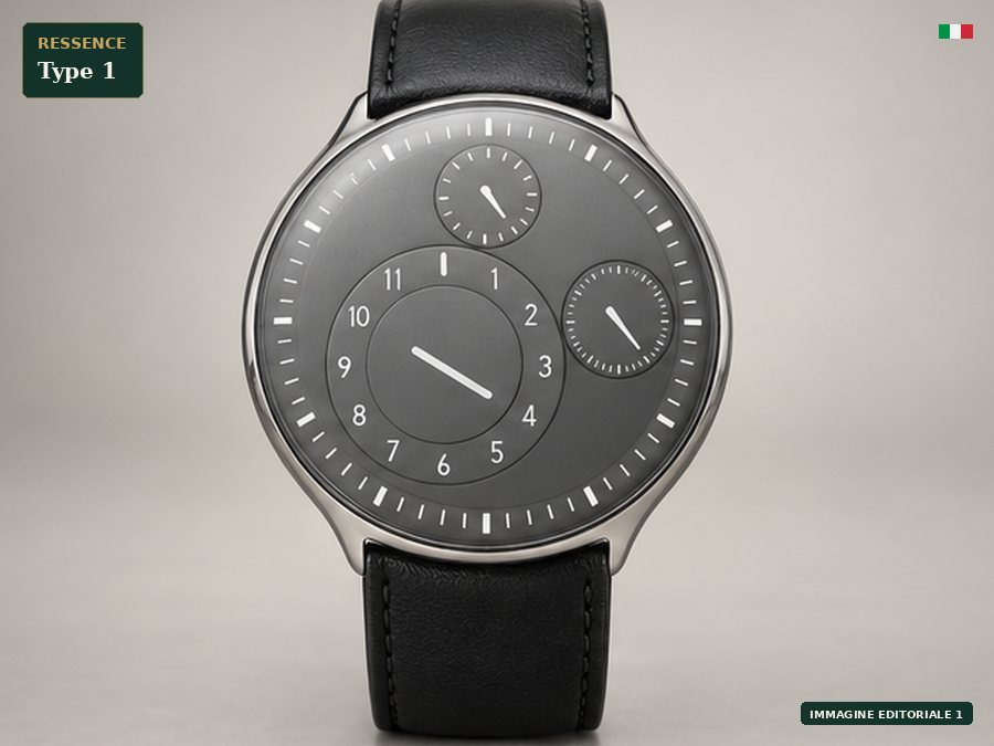 Immagine editoriale di Ressence Type 1