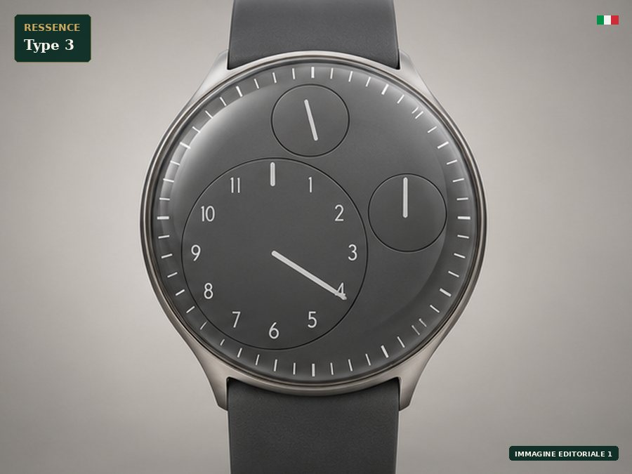 Immagine editoriale di Ressence Type 3